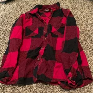 red and black flannel